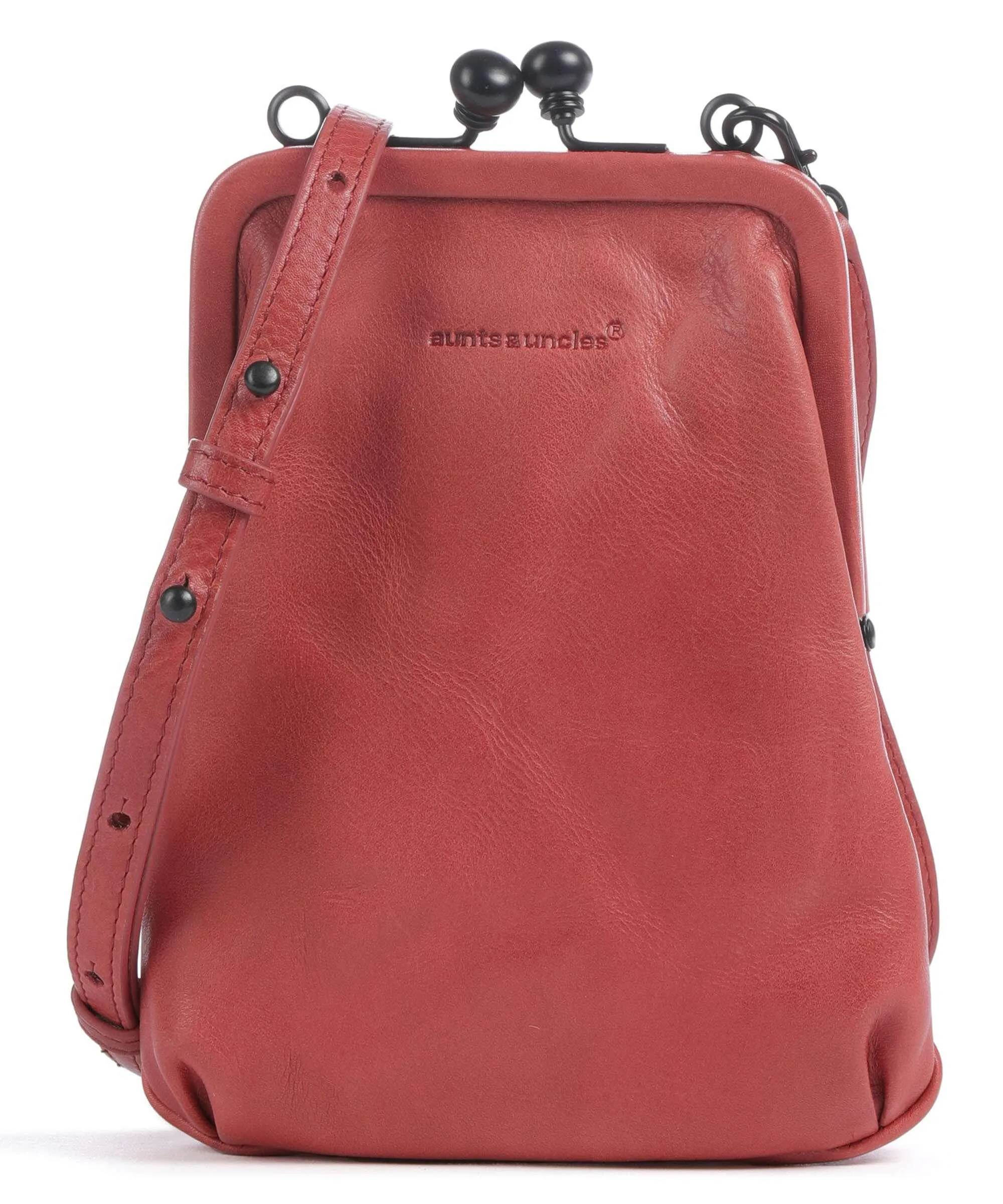  Aunts & Uncles Grandma's Luxury Club Mrs. Sugar Pop Borsa a tracolla pelle di vacchetta grana rosso  
