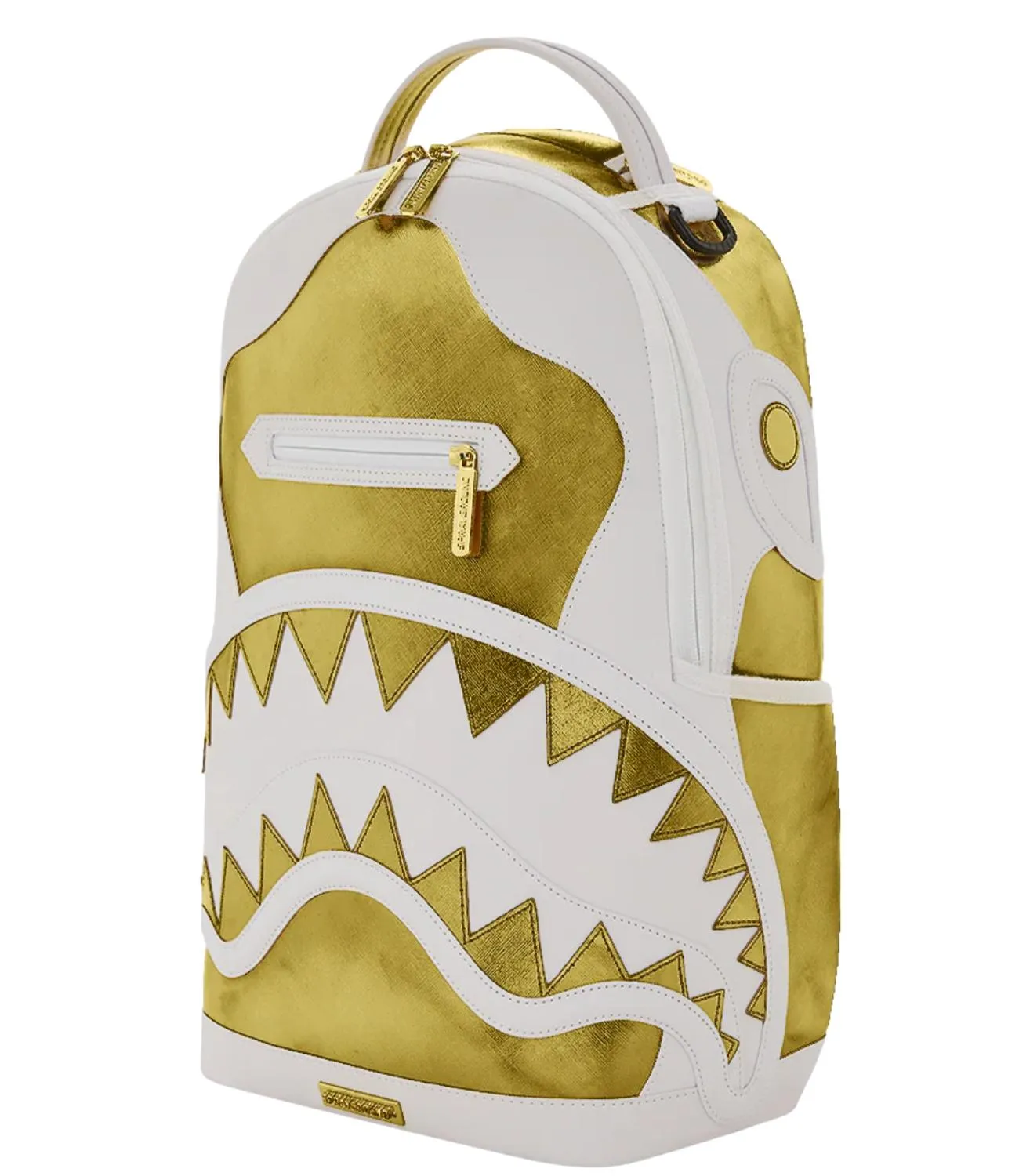 Brand SPRAYGROUND Zaino COUTURE REGALIA BIANCO/GOLD