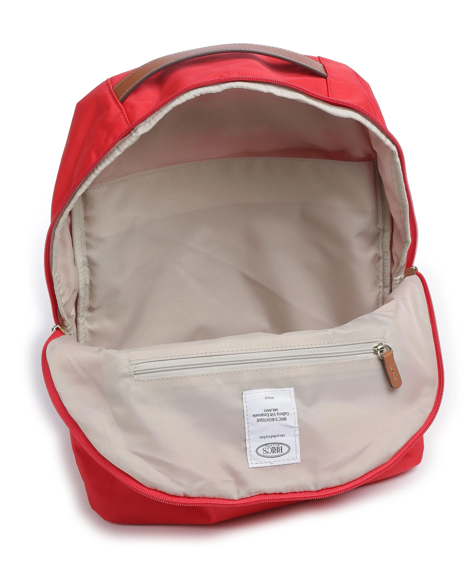  Brics X-Collection Zaino nylon riciclato rosso  