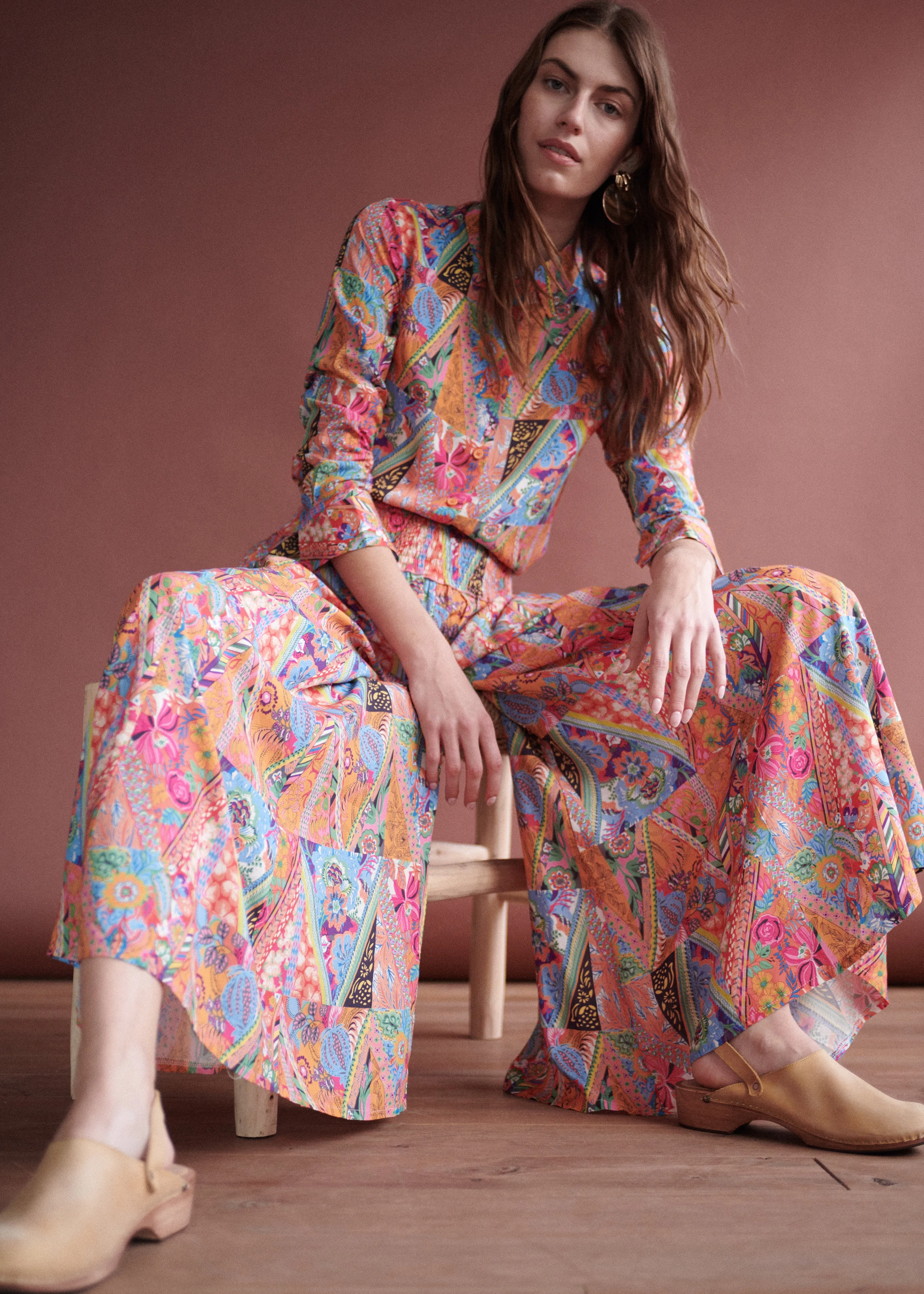 CAMICIA MAIOLICA FIORI