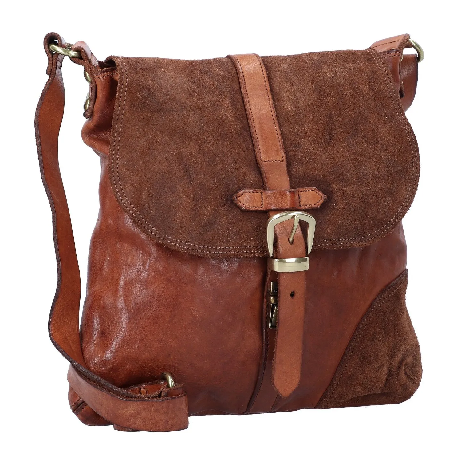 Campomaggi Jacob Borsa a tracolla in pelle 30 cm