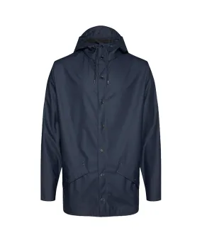 Giacca impermeabile blu navy