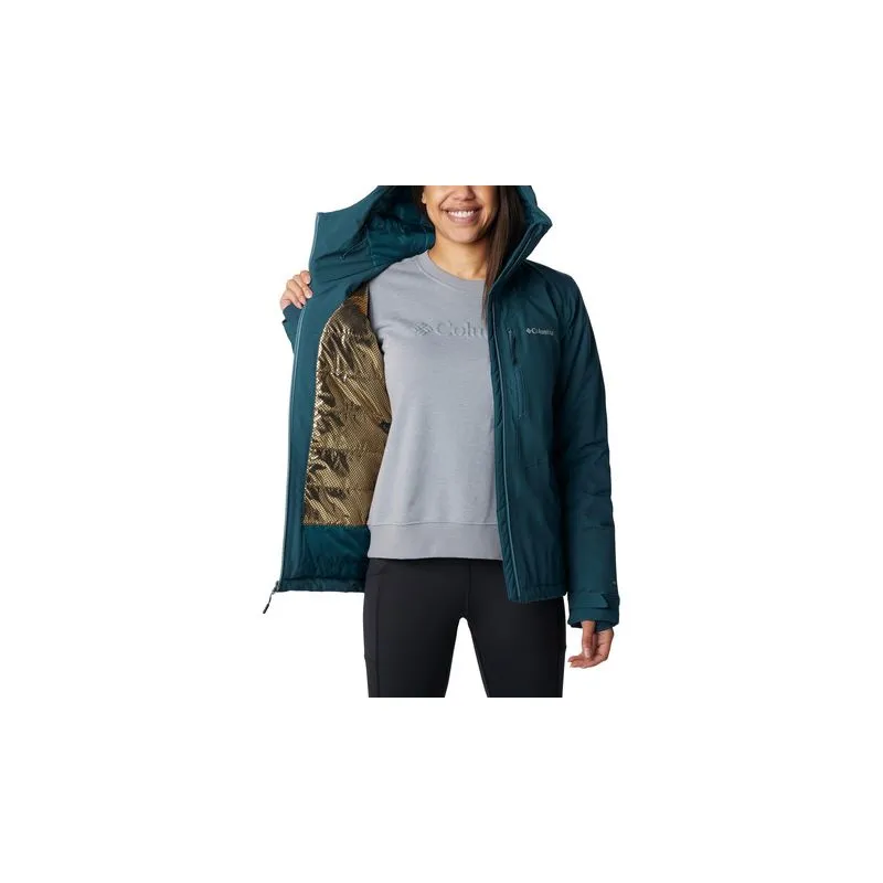Giacca impermeabile da donna Columbia Explorers Edge (Night Wave)