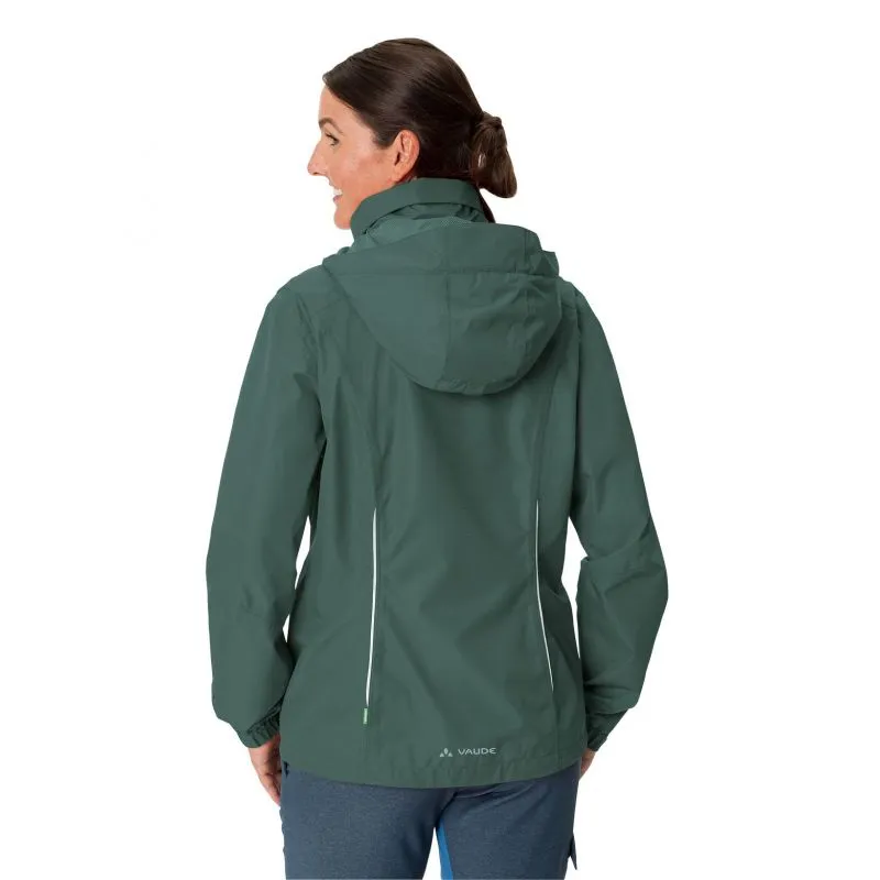 Giacca impermeabile Vaude Escape Bike Light (Dusty Forest) donna