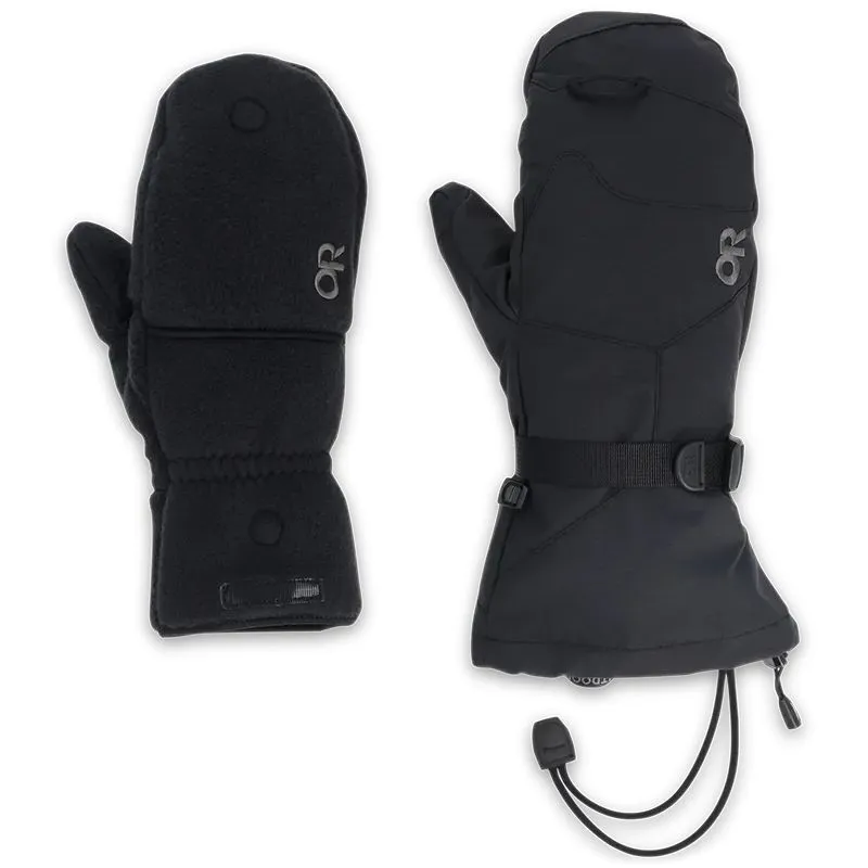 Guanti da sci Outdoor Research Meteor Mitts (nero)