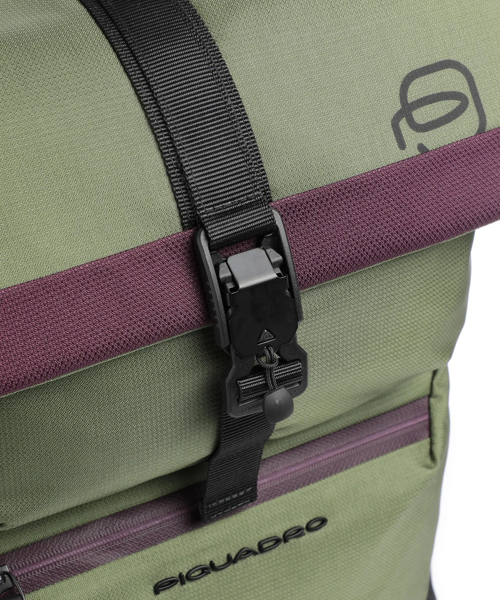  Piquadro Corner H2O Zaino 15″ poliestere riciclato verde  