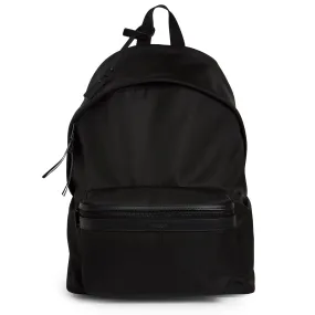SAINT LAURENT  Zaino City in nylon nero