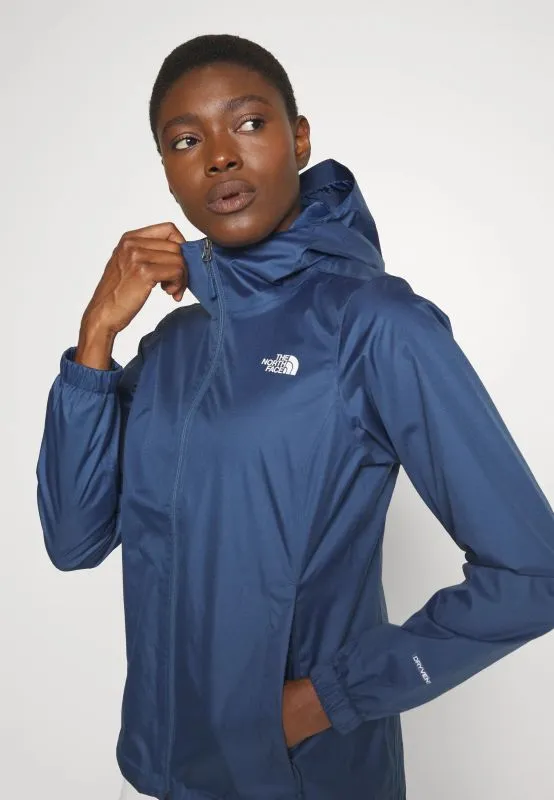 THE NORTH FACE W QUEST JACKET Shadyblu/Tnf White giacca impermeabile donna